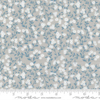 Moda Fabric - Old Glory - Lella Boutique - American Meadow Small Floral Vines - Silver #5201 12