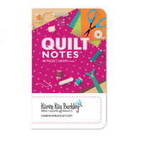 Karen Buckley - Quilt Notes Graph Paper Notebook
