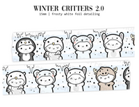TheCoffeeMonsterzCo - Washi Tape - Winter Critters 2.0