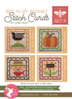 It's Sew Emma - Lori Holt of Bee in My Bonnet - Stitch Cards - Set of 4 (Set R)