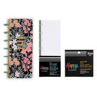 The Happy Planner - Me and My Big Ideas - Skinny Mini Planner Gift Box Set - Fresh Bouquet (Undated, Horizontal)