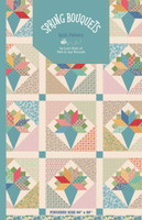 Riley Blake Designs - Lori Holt of Bee in My Bonnet - Spring Bouquet Quilt Pattern