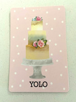 Simply Gilded Journal Card - YOLO