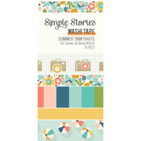 Simple Stories - Summer Snapshots Washi Tape - Set of 5