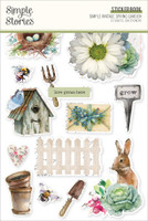 Simple Stories - A5 Sticker Book - Simple Vintage Spring Garden Sticker Book