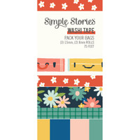 Simple Stories - Pack Your Bags Washi Tape - Set of 5