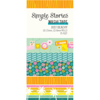 Simple Stories - Just Beachy Washi Tape - Set of 5