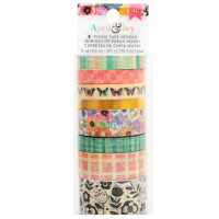 American Crafts - April And Ivy Washi Tape - Set of 8