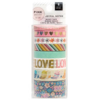 Pink Paislee - Joyful Notes Washi Tape - Set of 8
