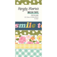 Simple Stories - Fresh Air Washi Tape - Set of 5