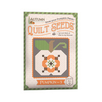 Riley Blake Designs - Lori Holt of Bee in My Bonnet - Quilt Seeds Pattern - Autumn - Pumpkin No. 3