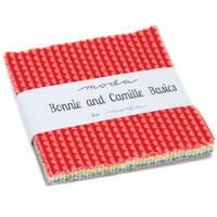 Moda Fabric Precuts Charm Pack - Basics by Bonnie & Camille