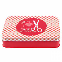 Cute Sewing Tin - Lori Holt of Bee in my Bonnet - Red