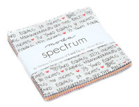 Moda Fabric Precuts Charm Pack - Spectrum by V & Co