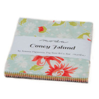 Moda Fabric Precuts Charm Pack - Coney Island by Fig Tree Co