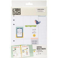 Carpe Diem - Planner Essentials Double-Sided Inserts A5 - Weekly Vertical - 72 Pack