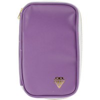 Webster's Pages - Color Crush - Faux Leather Personal CraftMate Folio - Purple Heart