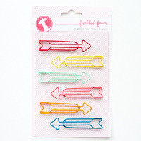 Freckled Fawn - Paper Clips  - Long Tropical Arrows