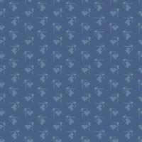 Riley Blake Fabric - Bee Basics by Lori Holt - Heart Blue #C6401-BLUE