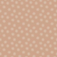 Riley Blake Fabric - Bee Basics - Lori Holt - Blossoms Nutmeg #C6404-NUTMEG