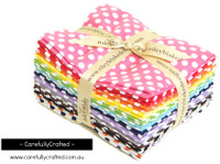 Riley Blake Fabrics - Small Dots - Fat Quarter Bundle 