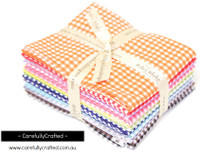 Riley Blake Fabrics - Small Gingham - Fat Quarter Bundle