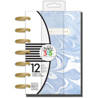 The Happy Planner - Me and My Big Ideas - Mini - Modern Marble - 12 Months (Undated, Horizontal)