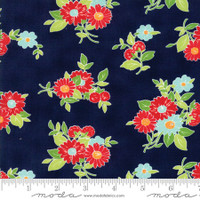  Moda Fabric - The Good Life - Bonnie & Camille - Navy 55151 16