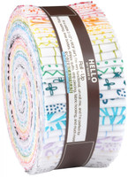 Robert Kaufman Fabric Precuts - Blueberry Park Low Spectrum - Jelly Roll