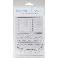 SRM Press - SRM Planner Clear Stamps - Planner Banner