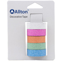 Allton - Washi Tape - Glitter - Set of 5