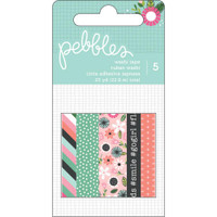 Pebbles - Girl Squad Washi Tape Rolls - Set of 5