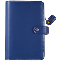 Webster's Pages - Color Crush - Faux Leather Personal Planner - Navy - Binder Only