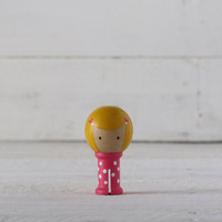 Doohikey Designs - Binding Babies Mini - Hot Pink with White Dots