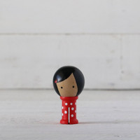 Doohikey Designs - Binding Babies Mini - Red with White Dots