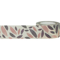 Little B Decorative Foil Washi Tape - Palm Leaves with Rose Gold