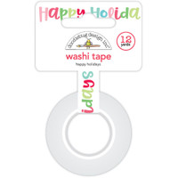 Doodlebug - Washi Tape - Happy Holidays 