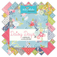 Riley Blake Fabric Layer Cake - Daisy Days by Keera Job
