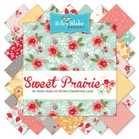 Riley Blake Fabric - Precuts - Fat Quarter Bundle - Sweet Prairie by Sedef Imer Collection