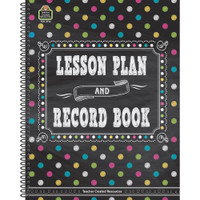 Teacher Created Resources Spiral Lesson Plan/Record Book