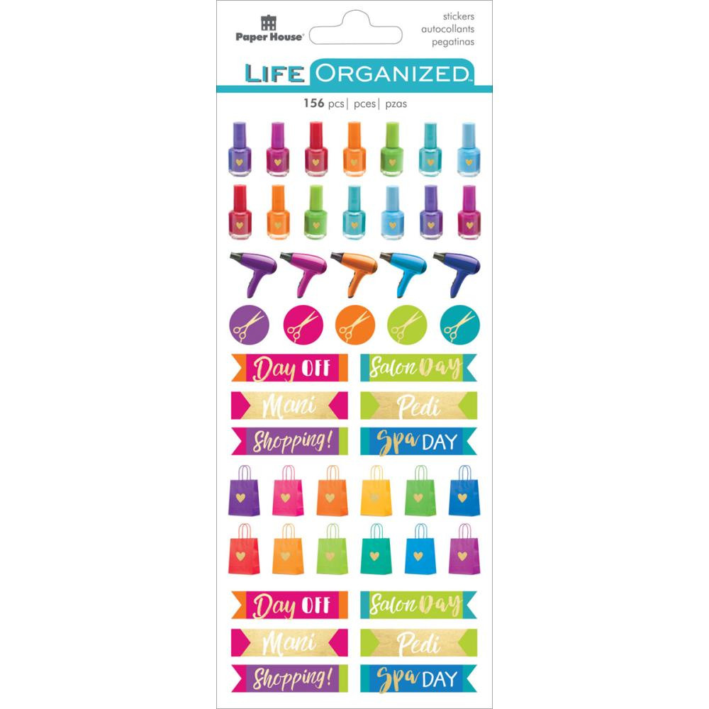 Paper House Functional Planner Stickers Me Time Carefullycrafted