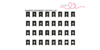 Studio l2e - Planner Stamps - Banner Numbers