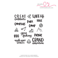 Studio l2e - Planner Stamps - Great Outdoors