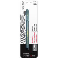 Zebra Zensations Fine Tip Brush Pen - Black