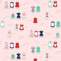 Fabric - A Little Sweetness - Tasha Noel -Sweetness Main Pink #C6510R-PINK