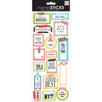 Me and My Big Ideas - The Happy Planner - Sayings Stickers - Washi Tape Shapes