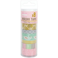 First Edition - Washi Tape - Set of 8 - Swans 
