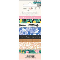 Crate Paper - Maggie Holmes Flourish Washi Tape - Set of 8