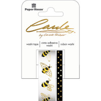 Paper House Washi Tape - Set of 2 - Bees By Carol Shiber