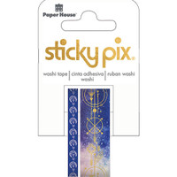 Paper House Sticky Pix Washi Tape - Set of 2 - Stargazer